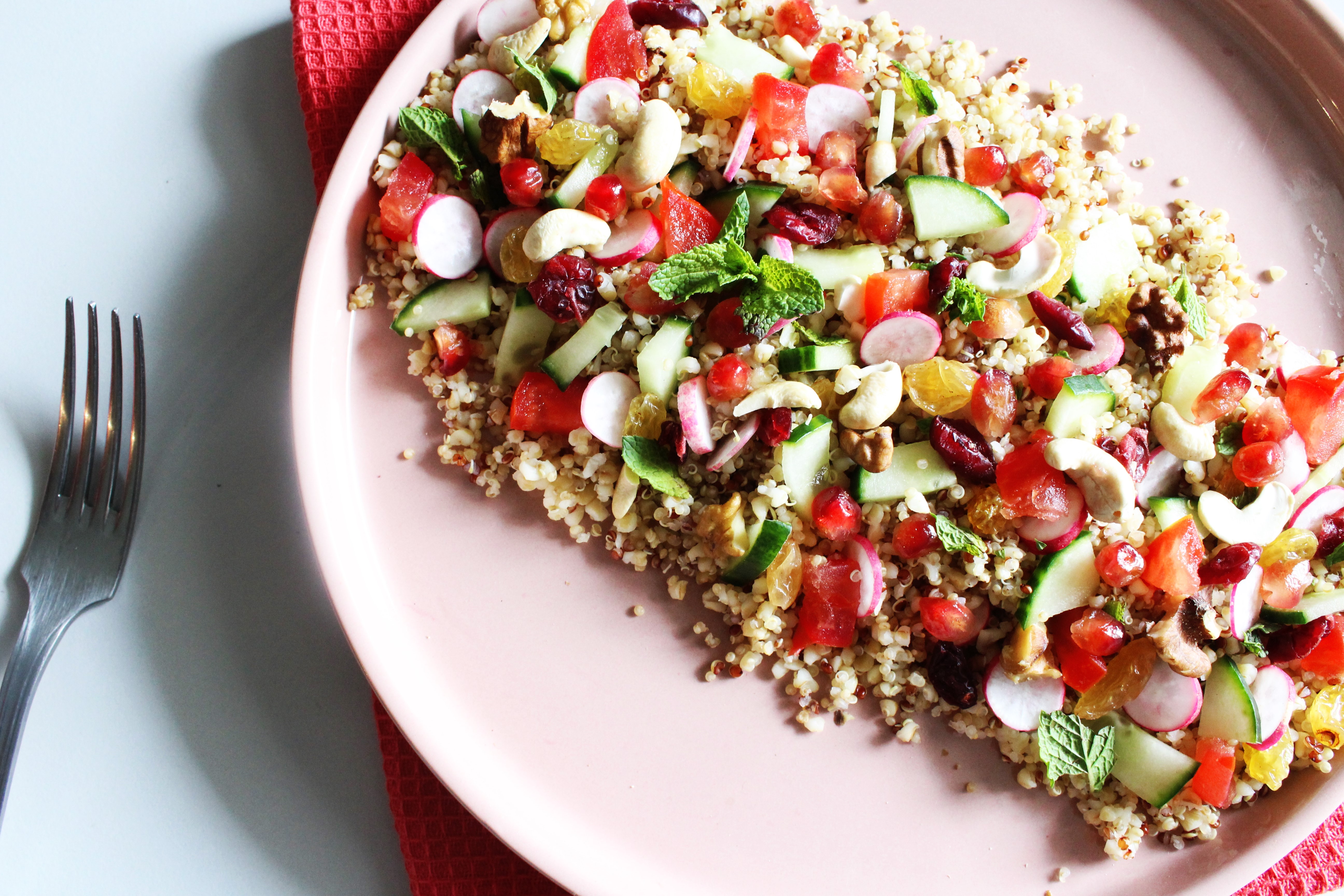 salade colorée quinoa boulgour 2